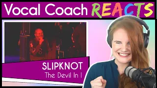 Vocal Coach reacts to Slipknot - The Devil In I (Corey Taylor Live)