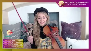 Lindsey Stirling Practice Violin - Twitch Livestream (05/19/2021)