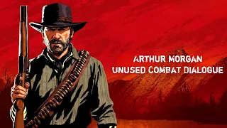 Arthur Morgan Unused Combat Voice Lines - Red Dead Redemption 2 Cut Content