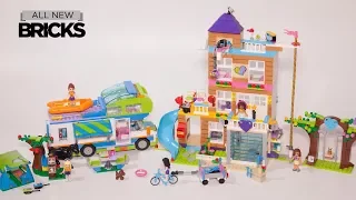 Lego Friends 41340 Friendship House with Mia's Camper Van Lego Speed Build