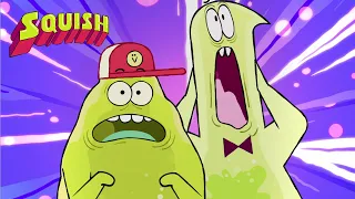 What!?? We’re stuck like this?!! | Squish | 2hrs Compilation | Season 1 | Cartoons for kids