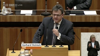 Gerhard Deimek - Deutsche PKW-Maut - 31.1.2017