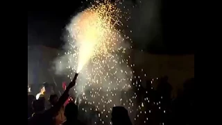 Firework (Anaar) at wedding night