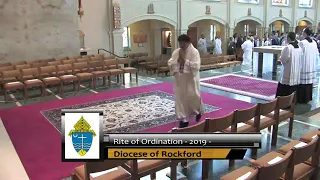 2019 Rockford Diocese Ordination