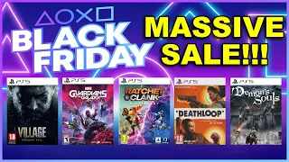 PSN BLACK FRIDAY SALE 2021 | Massive PlayStation Black Friday PS4/PS5 Deals ($20+ GIVEAWAY)