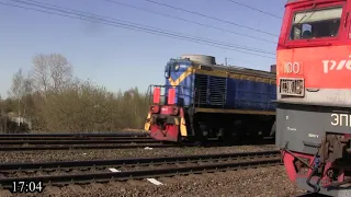 At Kondopoga railway station. 12th May 2021 (an accident at the Zadeliye station) , Russian Railways