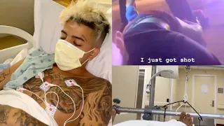 Skinnyfromthe9 CAUGHT LACKING again, Shot in the leg