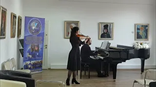 Sonatina p.1 - Paul Constantinescu | Dasiana Badea (vioară)