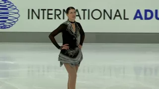 Christine Giles- Bronze Ladies II  Free Skating - 2016 Oberstdorf