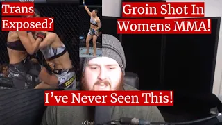 MMA GURU Reacts To The First Ever GROIN STRIKE In Womens MMA History!