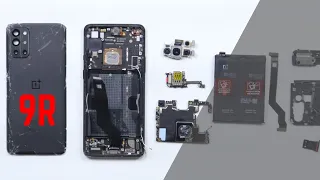 OnePlus 9R Teardown - Lot's of Thermal Paste , Still Heating Issue ?