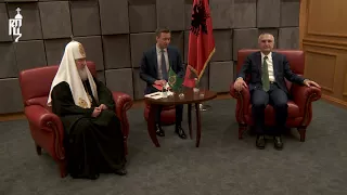 Состоялась встреча Святейшего Патриарха Кирилла с Президентом Албании
