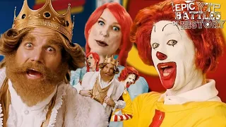 YTP || Ronald McDonald vs The Burger King - Epic Rap Battles of History