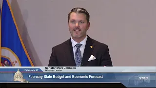 Senate GOP Response to  State Budget and Economic Forecast - 02/27/23