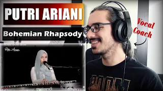 PUTRI ARIANI "Bohemian Rhapsody" // REACTION & ANALYSIS by Vocal Coach (ITA)