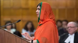 Malala Yousafzai becomes honorary Canadian