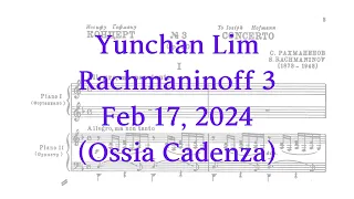 Rachmaninoff - Piano Concerto No. 3, Op. 30 [Yunchan Lim] (Boston 2024, Ossia Cadenza)