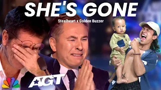 Golden Buzzer: Filipino makes the judges cry when Strange Baby sings along to the She's Gone song