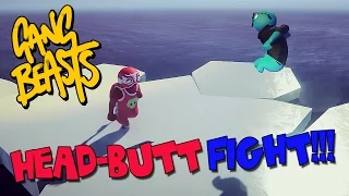 Gang Beasts - HEAD-BUTT Fight [Gameplay, Commentary]