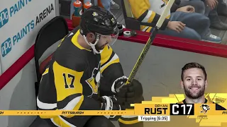 NHL 20 Season mode: Columbus Blue Jackets vs Pittsburgh Penguins - (Xbox One HD) [1080p60FPS]