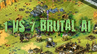 1 vs 7 Brutal AI - Red Alert 2 & Yuri's Revenge online