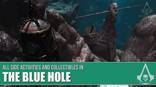 Assassin's Creed Black Flag - All Side Activities & Collectibles in The Blue Hole