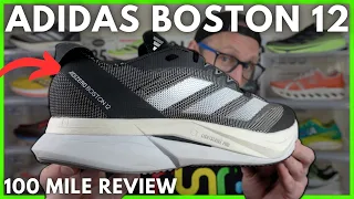 The BEST ADIDAS RUNNING SHOE? - ADIZERO BOSTON 12 after 100 MILES - EDDBUD