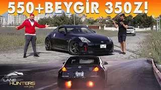 550+ Beygirlik Sokakların Drift Kralı! | SuperCharger Nissan 350Z!