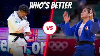 WHO"S BETTER - Uta ABE VS Amandine BUCHARD - 柔道