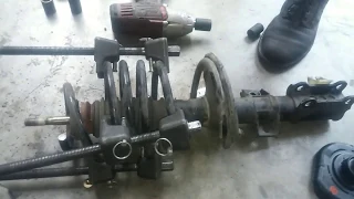 Volvo S80 Suspension Rebuild:  Strut, Control Arm, and Ball Joint Replacement