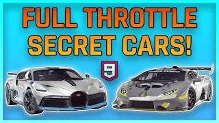 Asphalt 9 - FULL THROTTLE SECRET CARS!