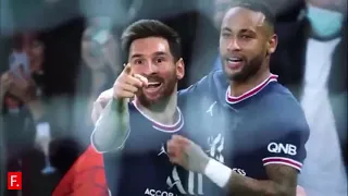 Messi first goal for PSG against Manchester City from different Camera angles