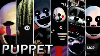 Evolution of Puppet in FNAF (2014-2021)