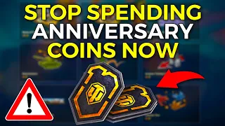 SAVE COINS ⛔ Free Tank For Anniversary Coins!? | World of Tanks 10th Birthday - Update 1.10