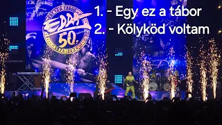 EDDA Művek 50. Aréna Koncert (2024.03.09.) - Intro / 1. Egy ez a tábor / 2. Kölyköd voltam