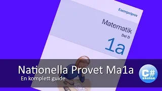 Guide till Nationella provet Matematik 1a - Del D
