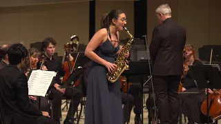 ISW: Concerto for Alto Saxophone and String Orchestra by Lars Erik Larsson, Maria Torres Melgares