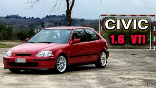 NO ES UN COCHE, ES UNA MOTO: Honda Civic EK 1.6 VTI