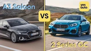 Audi A3 Saloon vs BMW 2 Series Gran Coupe 2020: battle of the stats