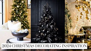 VLOG!! 2024 CHRISTMAS DECORATING INSPIRATION