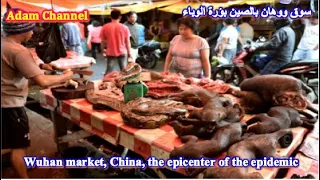 Wuhan market, China, the epicenter of the Coronavirus epidemic #Challenge, complete the video