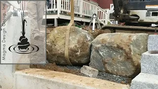 How To Install Boulders In A Landscape
