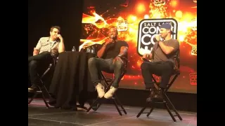 Arrow's Stephen Amell & David Ramsey at Salt Lake Comic Con 2016