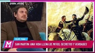 Felipe Pigna habló de la vida oculta de San Martín