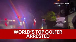 World’s top golfer Scottie Scheffler arrested on charges of assaulting officer at PGA championship e