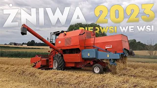 🔥Żniwa 2023🔥Pierwsi we wsi🔥New holland&Bizon&zetor🔥