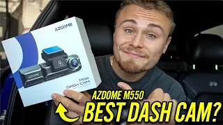 I Tried This 3 In 1 Dash Cam And It's Really Cool! | AZDome M550 Dash Cam