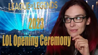 SO GOOD! | 2023 Ceremony Opening | League of Legends | REACTION