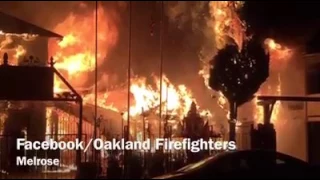 Oakland Fire- 3rd Alarm on 52nd Ave, February 23, 2016