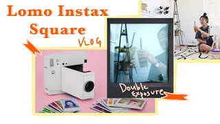 Lomography Instax Square | My new diet, dramas I'm watching, Chick fil a mukbang, picnic and boba